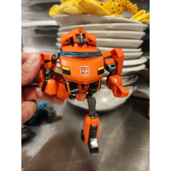 Transformers Animated '08 Deluxe Class Cybertron Ironhide Ratchet Parts Only See - Picture 2 of 16